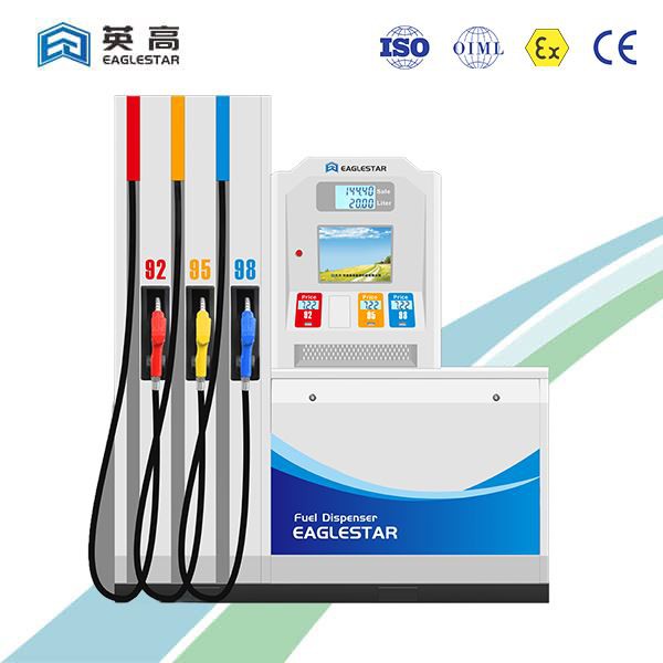 L-Shaped Fuel Gas Pump For Gas Station