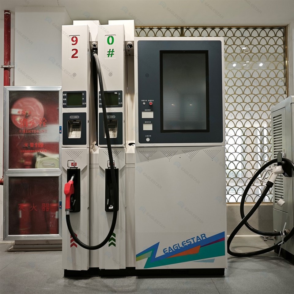 L-Shaped Fuel Gas Pump For Gas Station factory